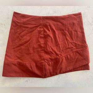 Free People That’s A Wrap mini skirt